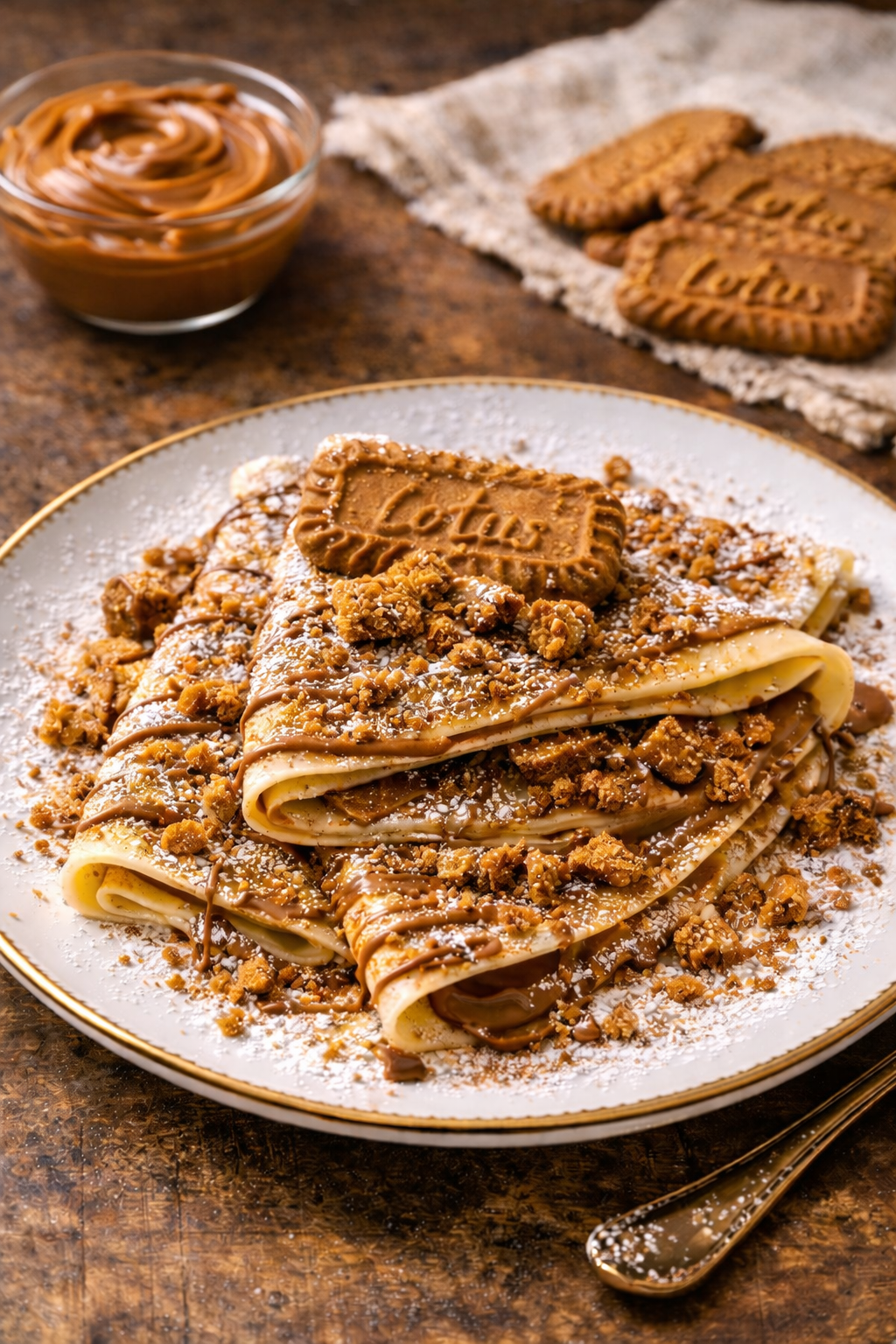Biscoffs Finest crêpe