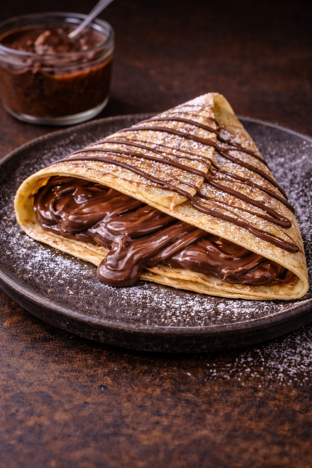 Protein Nutella crêpe