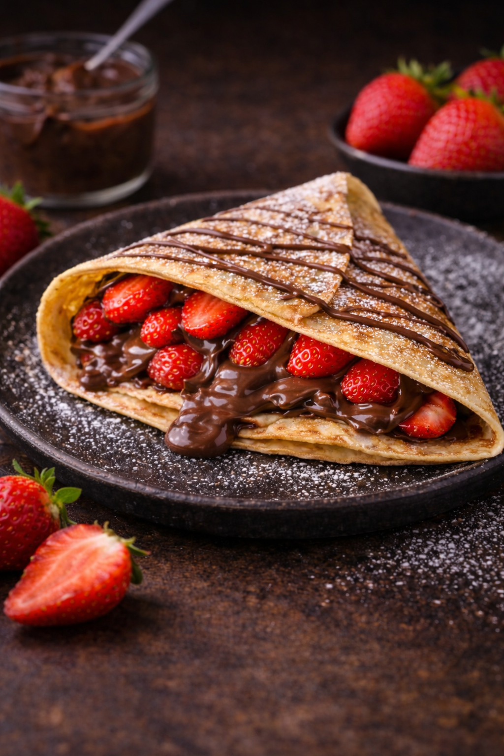 Strawberry Madness crêpe